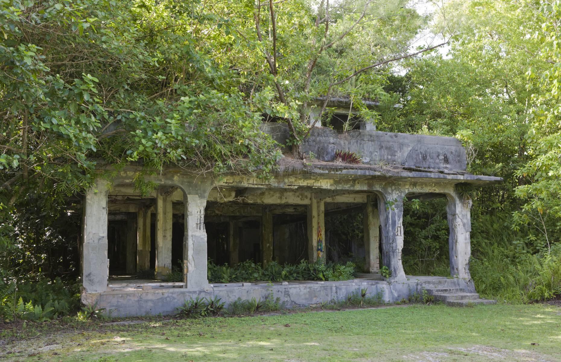 Cuartel General Japonés, Isla Peleliu, Palaos